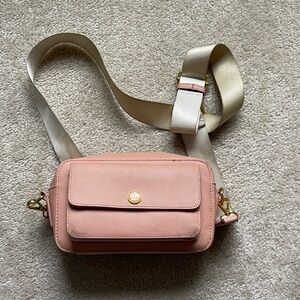 Joy Mangano Pink Crossbody Bag
